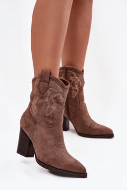 image-Heel boots Step in style