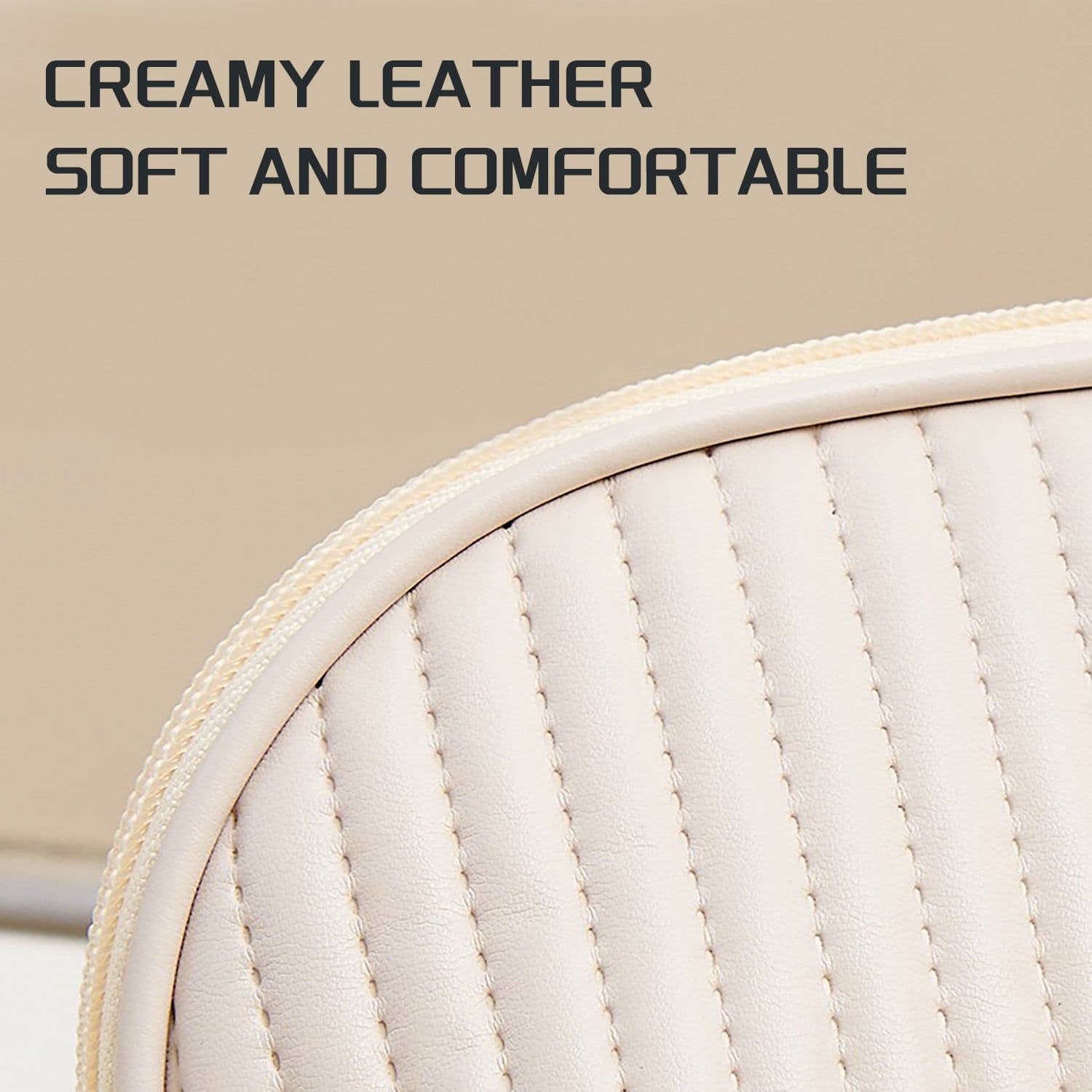 image-Round Cake Cosmetic Bag, Cosmetic Bag Cute Travel Organizer Pouch Set For Women PU Leather Waterproof Wash Bag, Large Capacity Advanced Feeling, Portable Cosmetic Bag