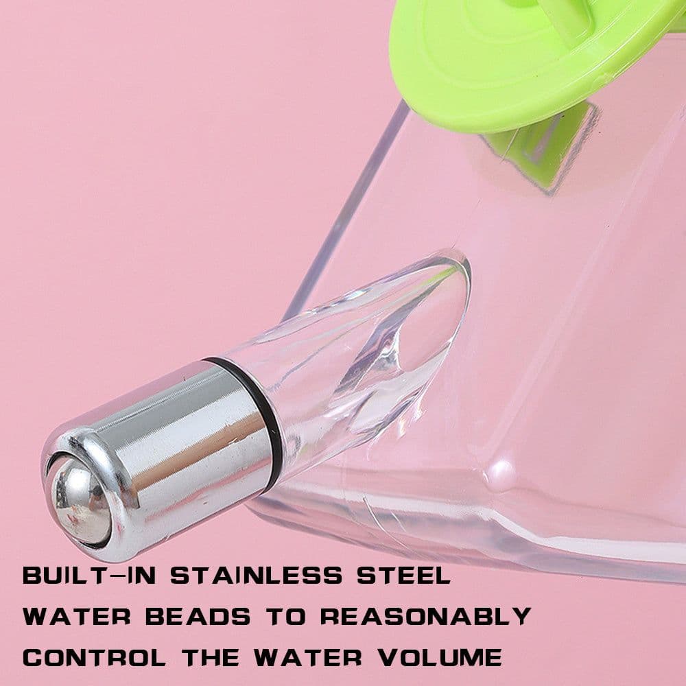image-No Drip Dog Kennel Water Bottle Dispenser For Crate, Dripless Pet Drinking Fountains Kettle With Automatically Feeding Water Hanging Cage Automatic Small Pet Food Bowl Water Bottle Dispenser