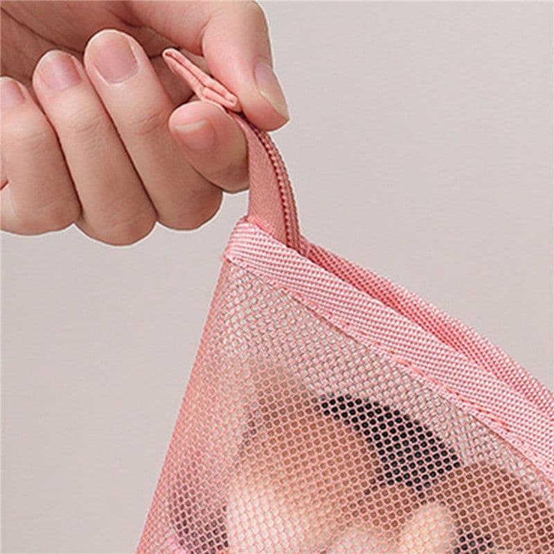 image-Makeup Brush Case Makeup Brush Holder Travel Waterproof Cosmetic Bag Stand-up Foldable Makeup Cup With Zipper
