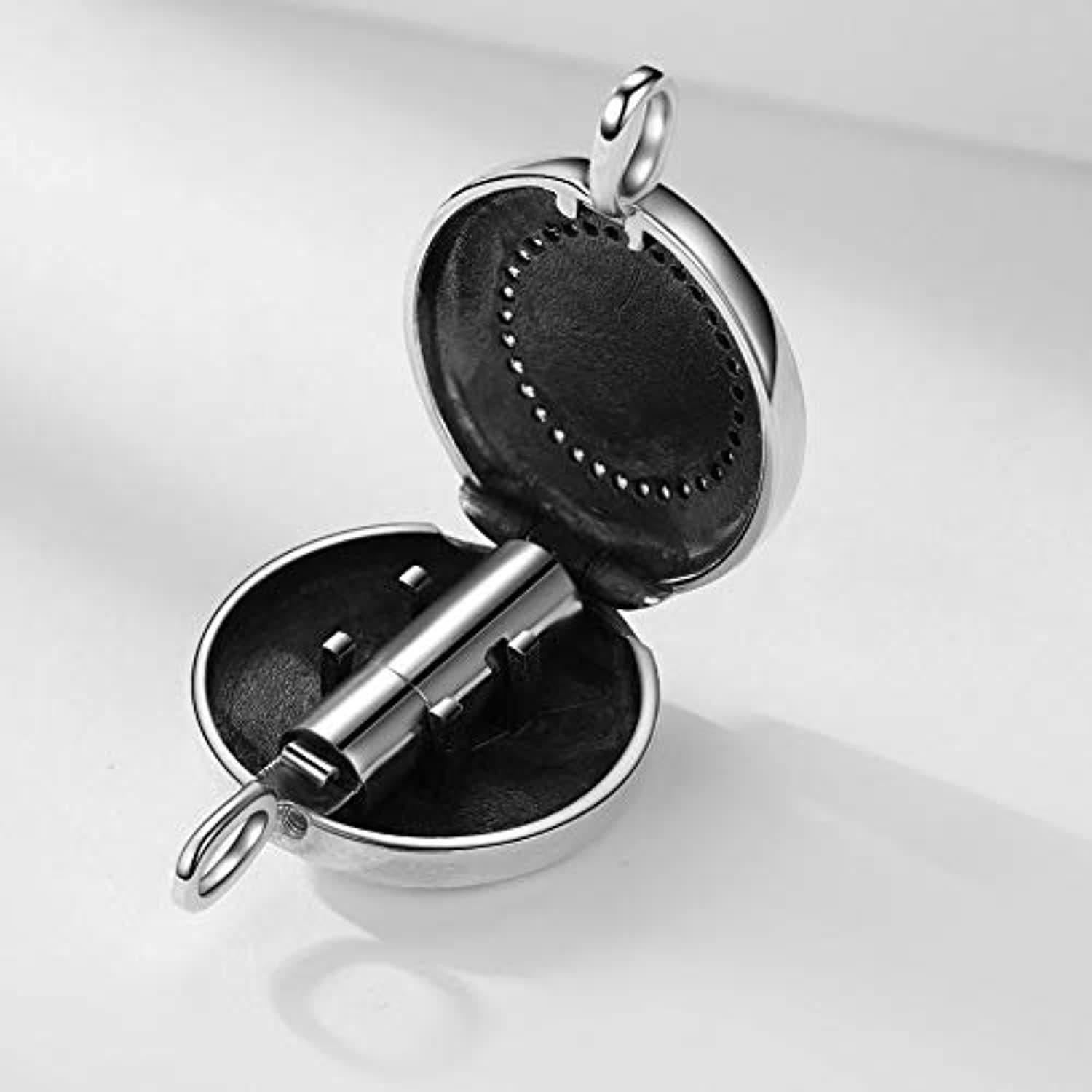 image-Sterling Silver Tree of Life Urn Memorial Necklace