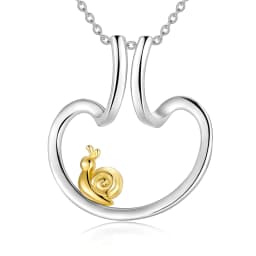image-925 Sterling Silver Snails Celtic Cross Ring Holder Pendant Necklaces