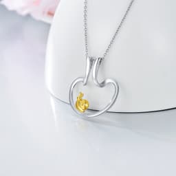 image-925 Sterling Silver Snails Celtic Cross Ring Holder Pendant Necklaces