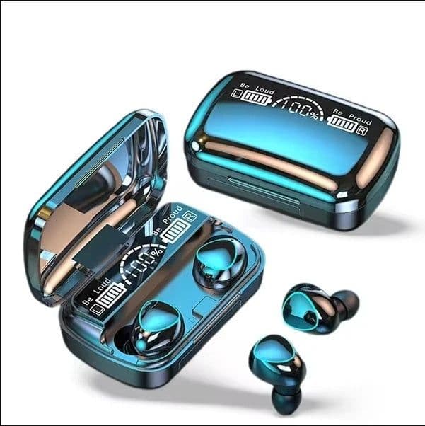 image-New Product Private Model Wireless Bluetooth Earphones TWS Large Screen Intelligent Digital Display In Ear Breathing Light