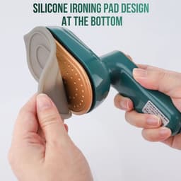 image-Mini Rotating Steam Iron Handheld Wet And Dry Double Hot Steam Generator Portable Garment Steamer Home Travelling Hanging Ironin