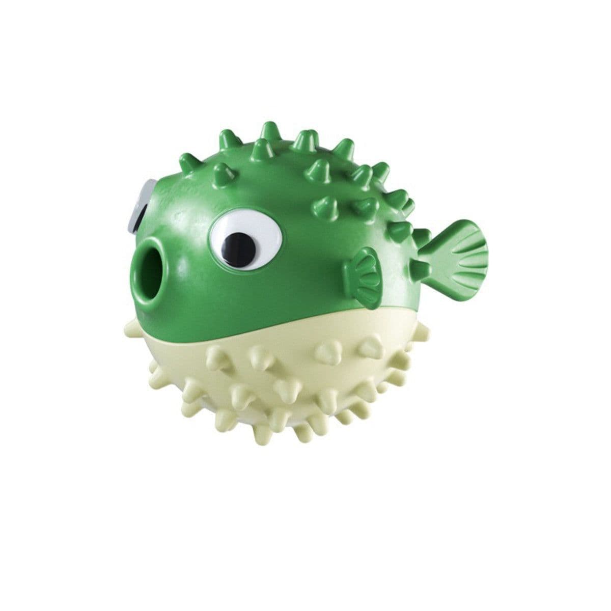 image-Dog Chew Toys, Dog Squeaky Toys For Aggressive Chewers, Tough Durable Fish Shape Interactive Dog Teeth Grinding Toy For Small Medium Large Puppy Dogs Yellow