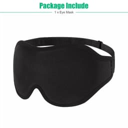 image-3D Travel Silk Eye Mask Sleeping Soft Padded Shade Cover Rest Relax Blindfold Men Women Night Sleeping Mask Cover Eye