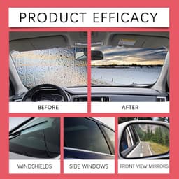 image-Automotive Oil Film Cleaning Brush, Windshield Cleaner Tool, All In One Wipe On Oil Film Remover, Car Glass Oil Film Cleaner With Reusable Foam Sprayer