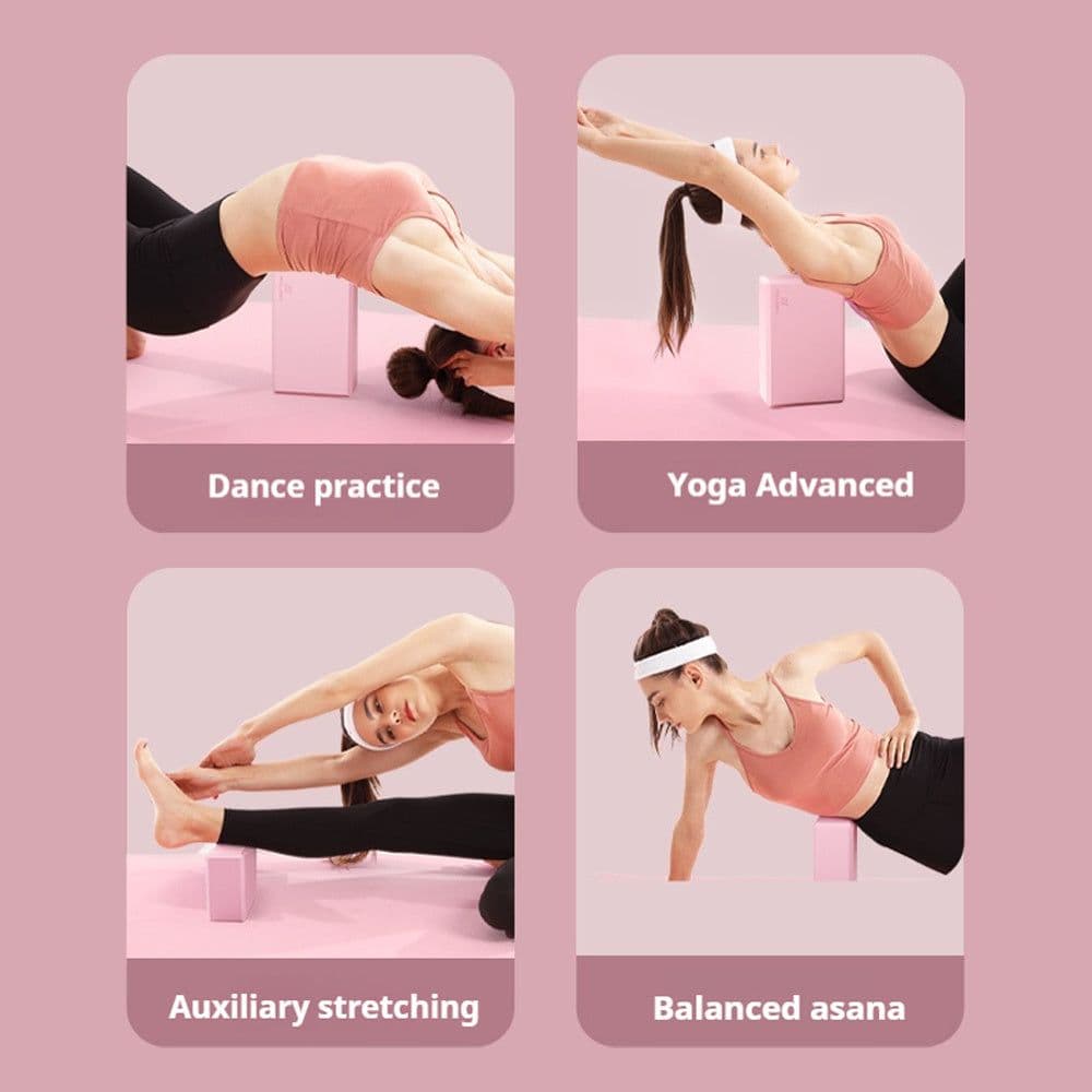 image-Yoga Bricks Gym Blocks Foam Brick Training Exercise Fitness Tool Yoga Bolster Pillow Cushion Stretching Body Shaping Blocks