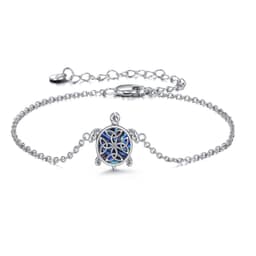 image-Sterling Silver Abalone Sea Turtle Adjustable Ankle Jewelry Gifts for Women