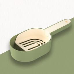 image-Cat Litter Scoop Self-cleaning Cat Litter Box Shovel Kitty Litter Scoop For Sandbox Kitty Litter Tray Shovel Poop Cats Supplies