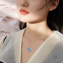 image-Sterling Silver Anime Zelda Pendant Necklace Jewelry Gifts For Men & Women