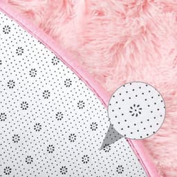 image-Super Soft Plush Round Rug Mat Fluffy White Carpets For Living Room Home Decor Bedroom Kid Room Decoration Salon Thick Pile Rug