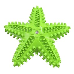 image-Dog Toys For Large Dogs Tooth Cleaning Chew Funny Interactive Training Starfish Toy Accessories Squeaky Toys TPR Toys
