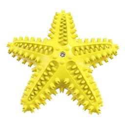 image-Dog Toys For Large Dogs Tooth Cleaning Chew Funny Interactive Training Starfish Toy Accessories Squeaky Toys TPR Toys