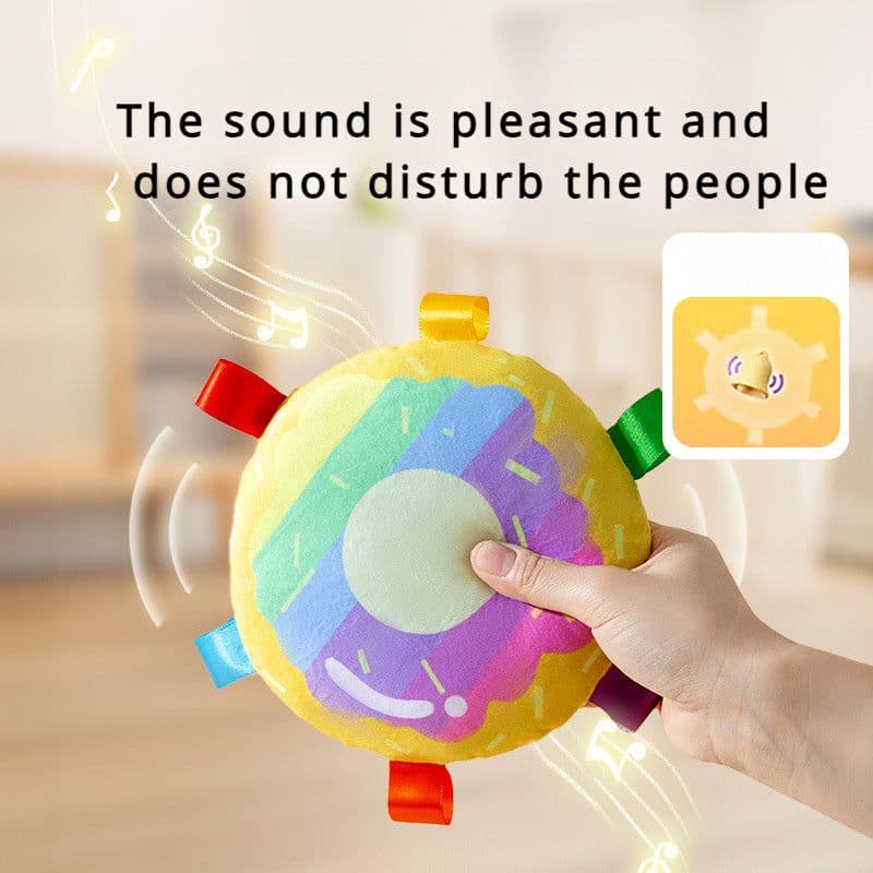 image-Cartoon Plush Flying Disc Toy Dog For Outdoor Play, Bite-resistant Pet Dog Toy Supplies Dog Training Flying Discs Outdoor Playing Disk Flyer