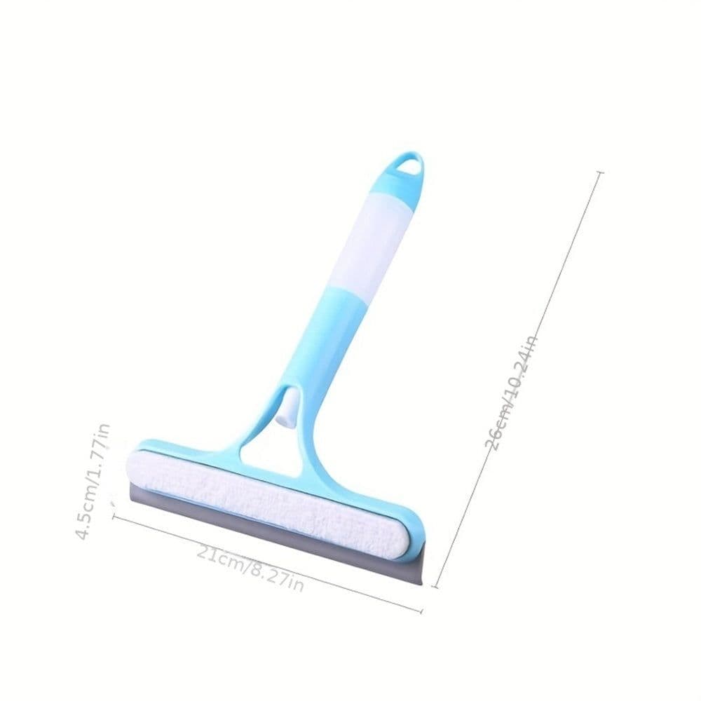 image-Multi-function Glass Wiper Home Window Cleaning Brush Sprayer Cleaning Soap Cleaning Brush Home Automotive Rubber Brush