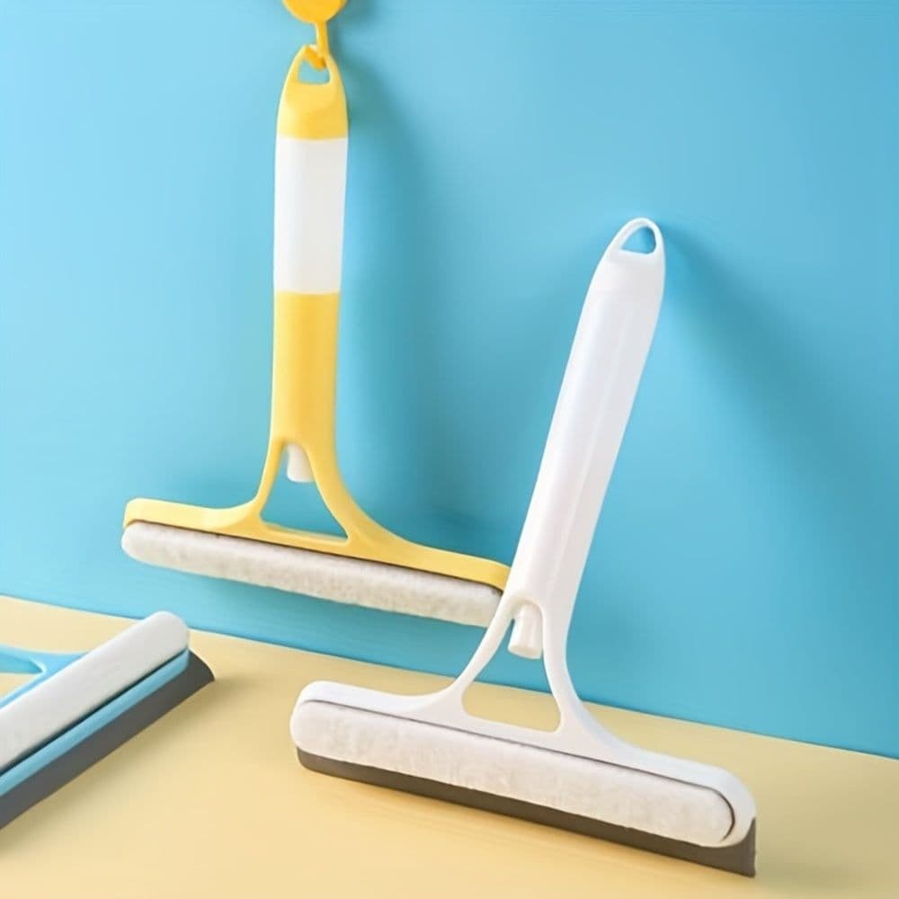 image-Multi-function Glass Wiper Home Window Cleaning Brush Sprayer Cleaning Soap Cleaning Brush Home Automotive Rubber Brush