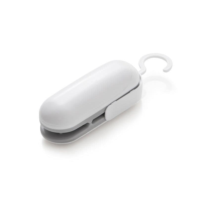 image-Portable Mini Plastic Bag Sealer - Hand Pressure