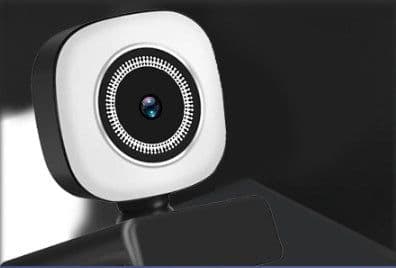 image-New Private Model 4K Live Broadcast Beauty Light Supplement Computer Camera Usb Video Hd Webcam