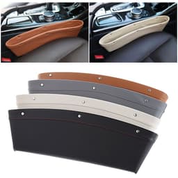 image-Auto Car Catch Catcher Box Caddy Seat Gap Slit Pocket Storage Holder Organizer