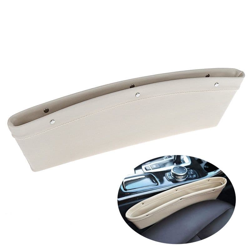 image-Auto Car Catch Catcher Box Caddy Seat Gap Slit Pocket Storage Holder Organizer