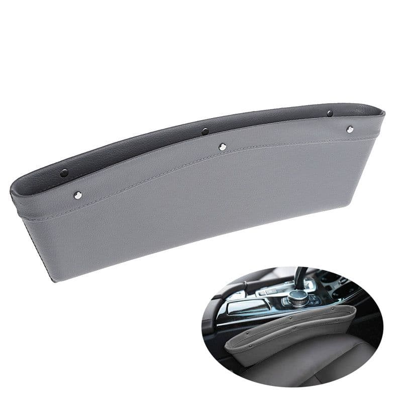 image-Auto Car Catch Catcher Box Caddy Seat Gap Slit Pocket Storage Holder Organizer