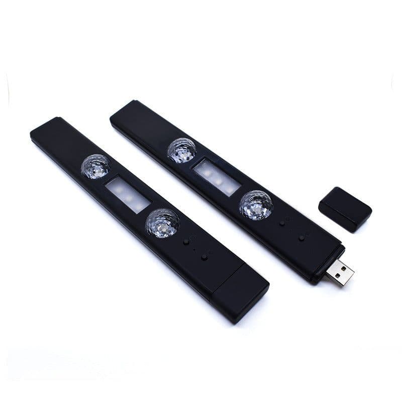 image-Foot Soles Full Of Stars LED Atmosphere Light Car Wireless Atmosphere Sound