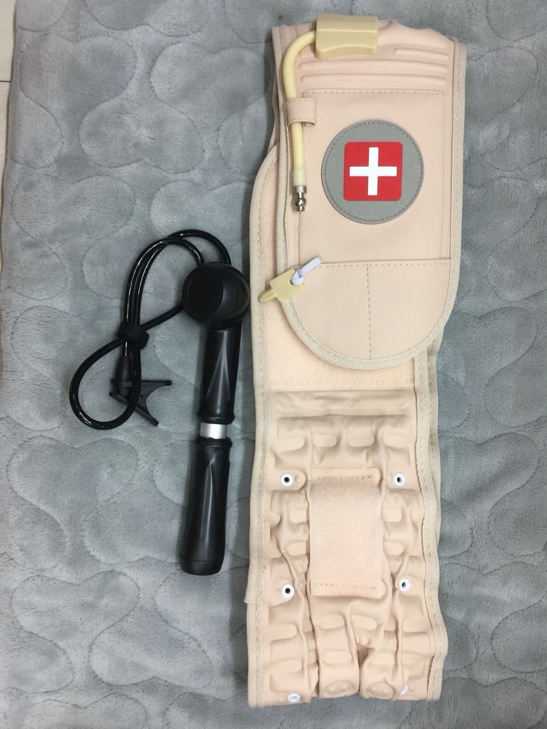 image-Waist Air Traction Brace Belt Spinal Lumbar Support Back