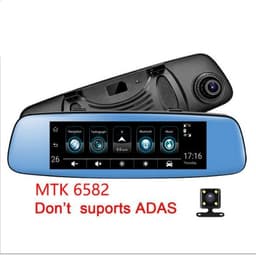 image-Cross border special supply for new 8 inch crane recorder 4G cloud mirror 1080P HD Android rear view mirror driving record