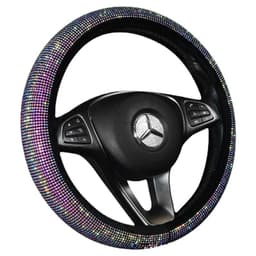 image-Steering Wheel Cover Diamond-studded Summer Without Inner Ring Full