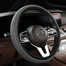 image-Steering Wheel Cover Diamond-studded Summer Without Inner Ring Full
