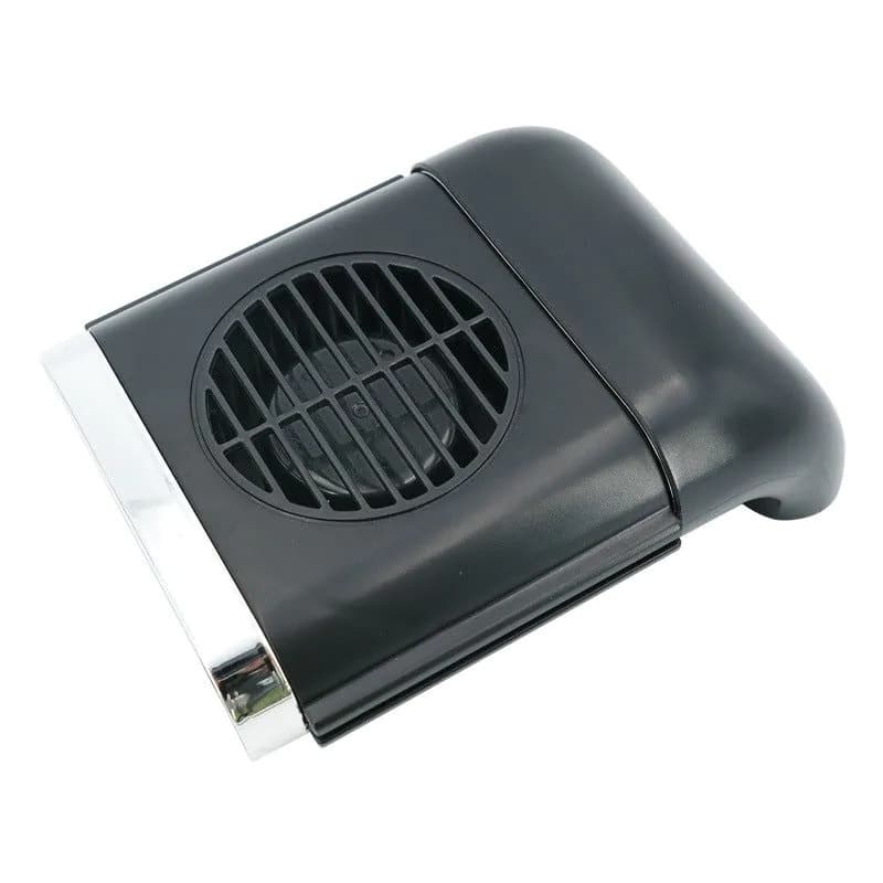 image-Car Fan Magnetic Fan Car Cooler Silent Wireless Charging USB Fan 3Speed Adjustable Universal Car Rear Seat Auto Cooling