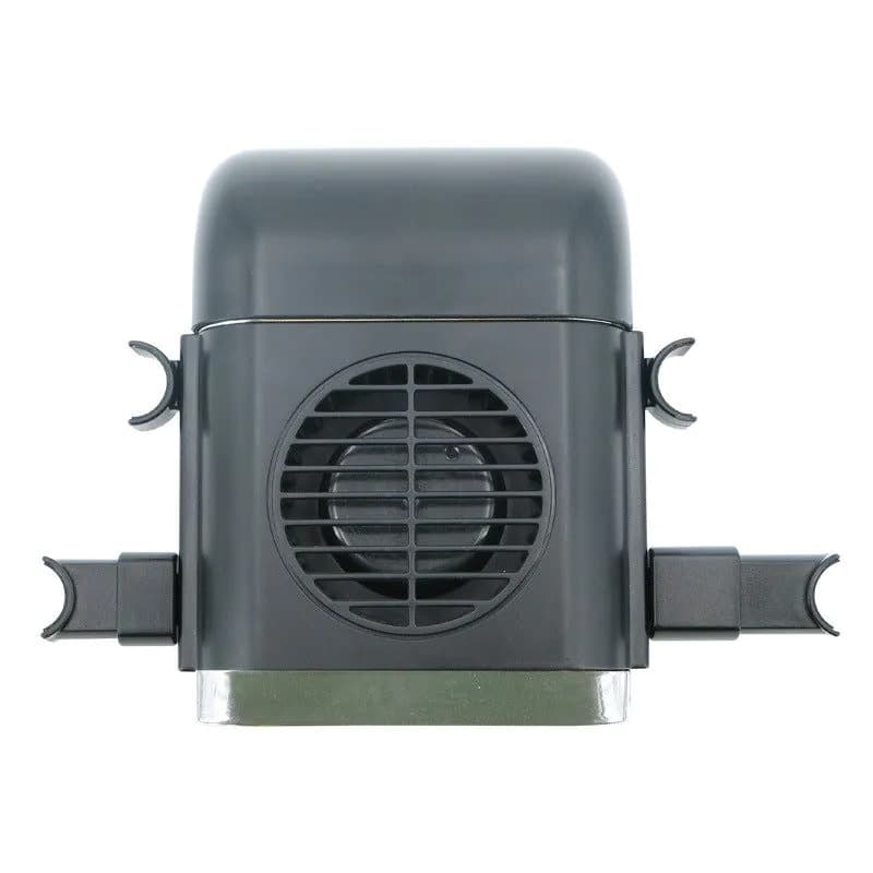 image-Car Fan Magnetic Fan Car Cooler Silent Wireless Charging USB Fan 3Speed Adjustable Universal Car Rear Seat Auto Cooling