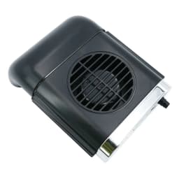 image-Car Fan Magnetic Fan Car Cooler Silent Wireless Charging USB Fan 3Speed Adjustable Universal Car Rear Seat Auto Cooling