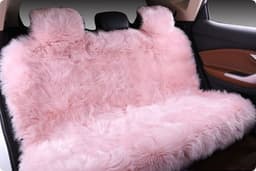 image-All-inclusive Car Seat Cover Plush Cushion Three-piece Cushion Universal Cushion Winter