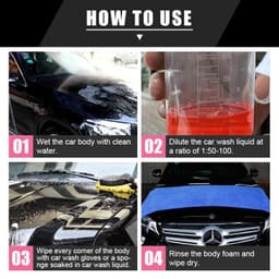 image-Strong Cleaning Agent Glazing Car Wash