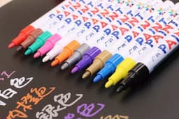 image-Colorful Waterproof Pen Car Tyre Tire Tread CD Metal Permanent Paint