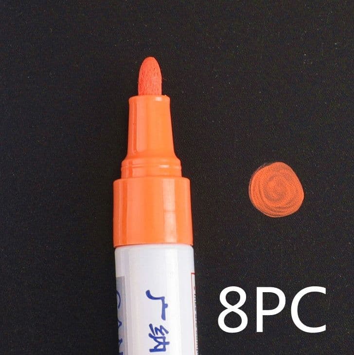 image-Colorful Waterproof Pen Car Tyre Tire Tread CD Metal Permanent Paint