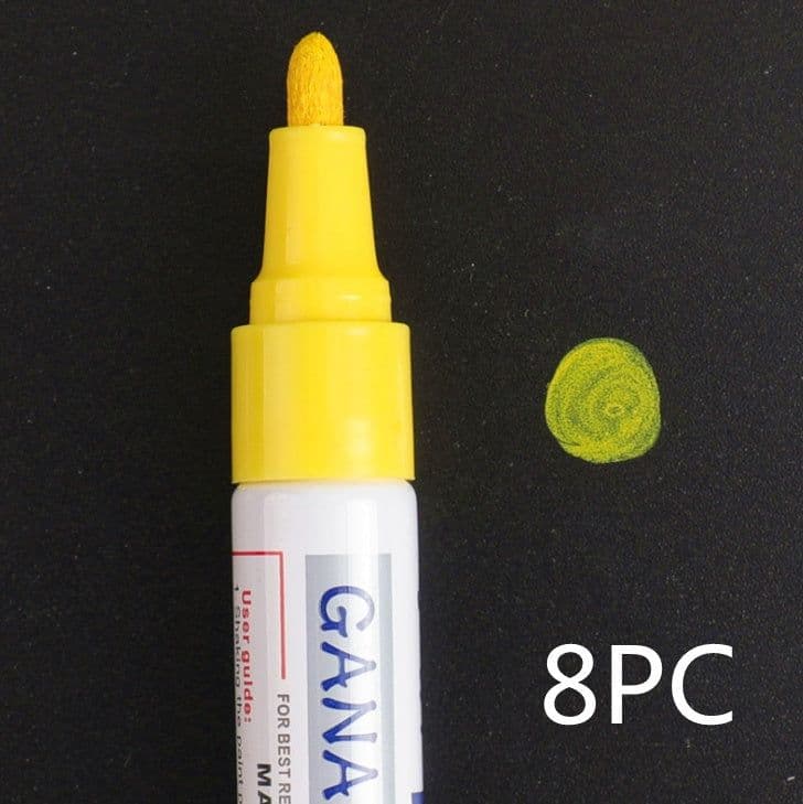 image-Colorful Waterproof Pen Car Tyre Tire Tread CD Metal Permanent Paint