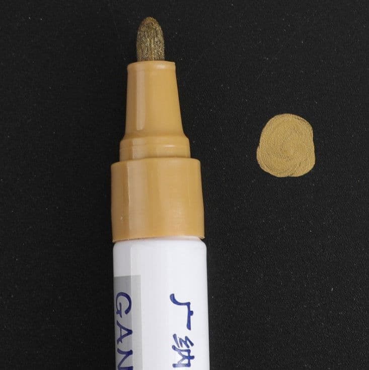 image-Colorful Waterproof Pen Car Tyre Tire Tread CD Metal Permanent Paint