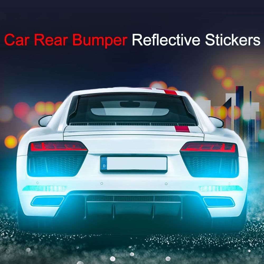 image-Body Reflective Sticker Car Rear Bumper Reflective Film