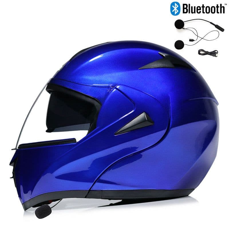 image-Electric Motorcycle Male Bluetooth Helmet Electric Helmet