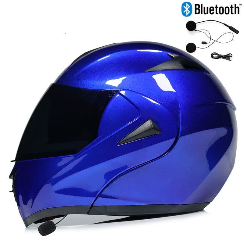 image-Electric Motorcycle Male Bluetooth Helmet Electric Helmet