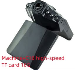 image-Portable Car Video Recorder Wide-angle Loop Recording Car Detector JC10
