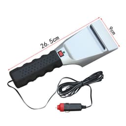 image-Heatable snow removal shovel for vehicle