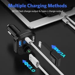 image-Car Mp3 Bluetooth Player Charger