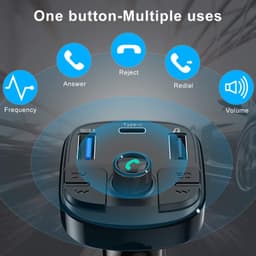 image-Car Mp3 Bluetooth Player Charger