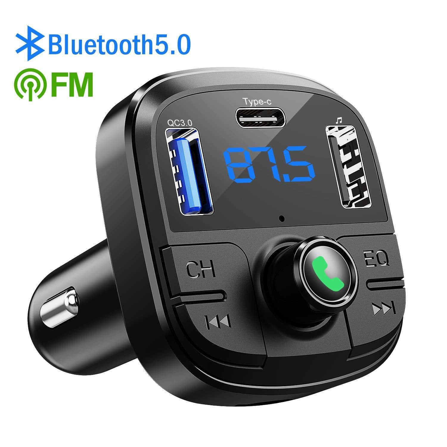 image-Car Mp3 Bluetooth Player Charger