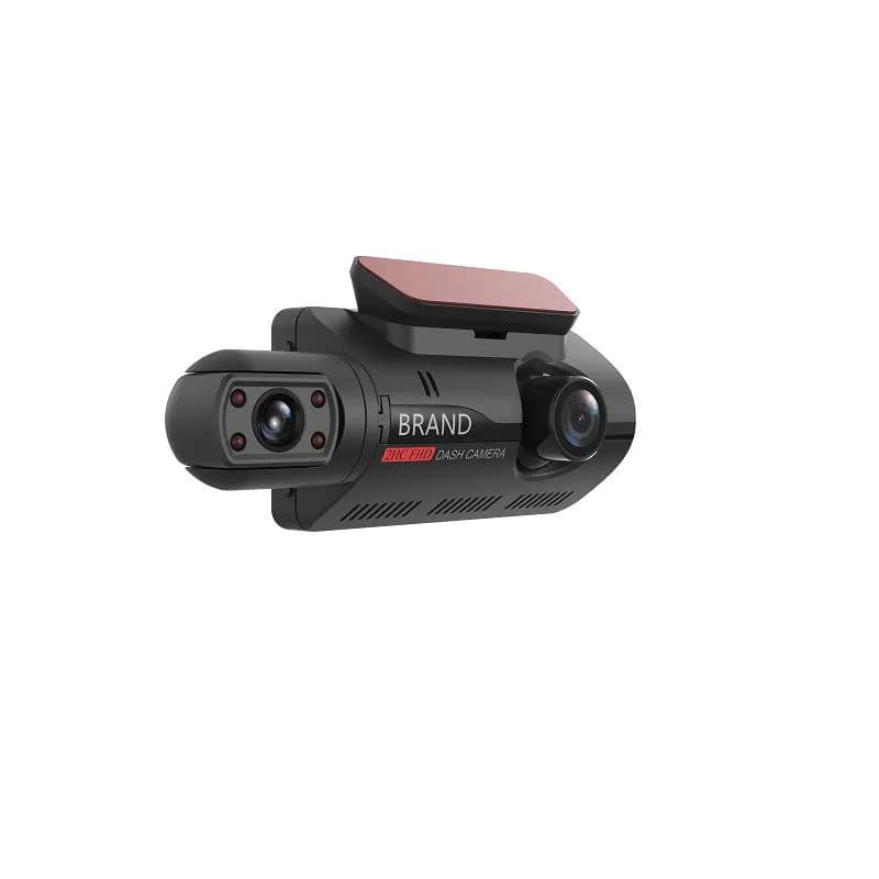 image-Hidden Driving Recorder 3 Inch IPS Screen, Front HD And Rear Non-Light Night Vision Dual Recording